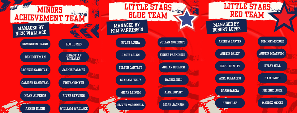 Achievement Team & Little Stars