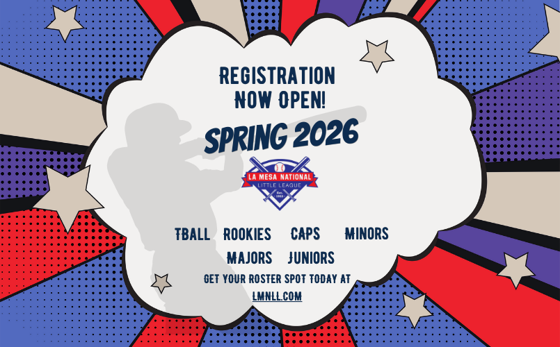 2026 Spring Registration NOW OPEN!